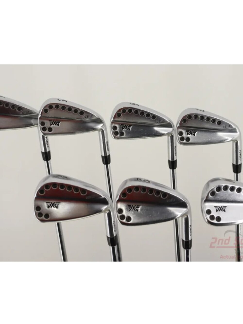 Mens PXG  0311T.   Iron Set.   4-PW